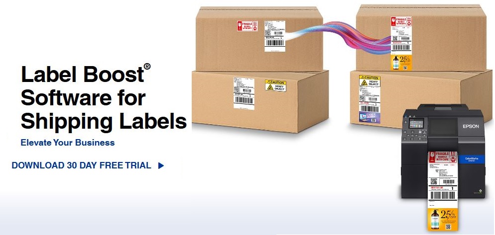 Epson Colorworks Label Boost Software