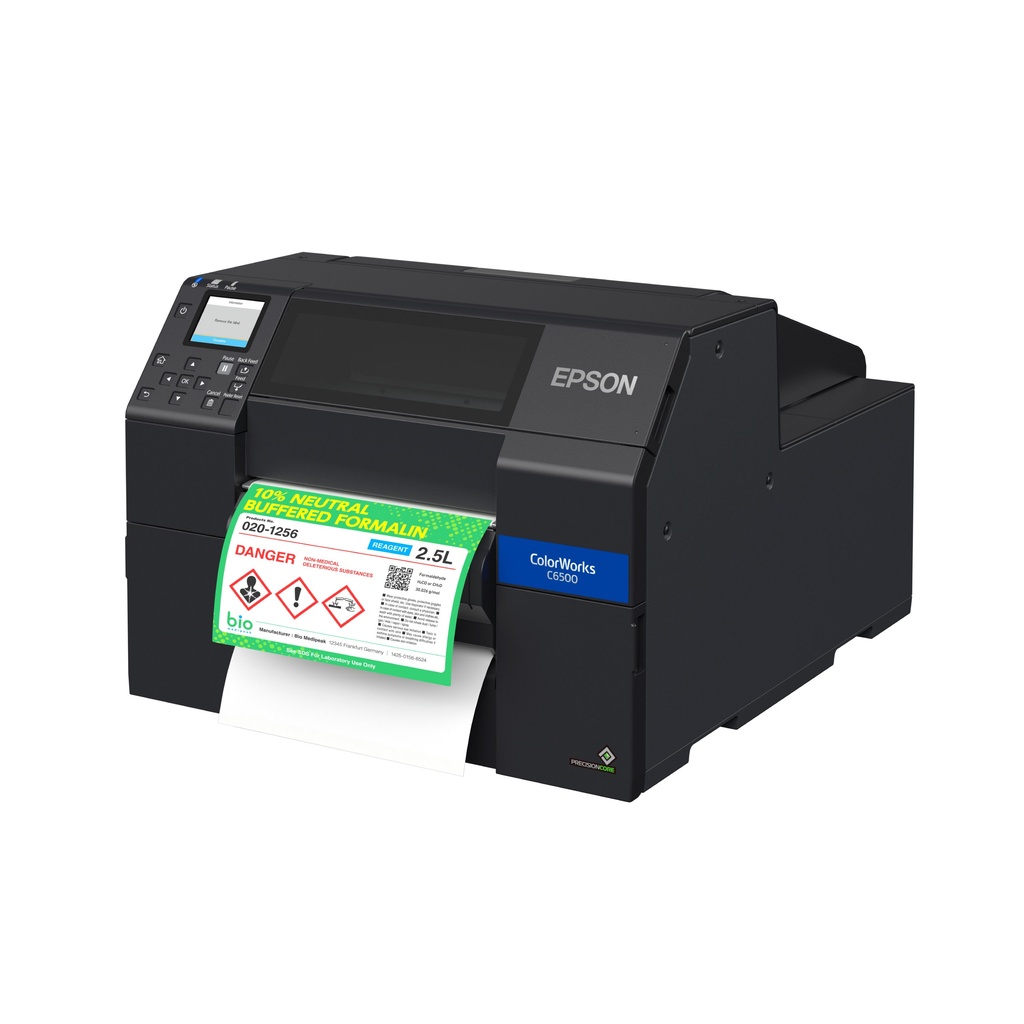 Epson ColorWorks C6500P (TM-C6500P C31CH77201) COLOR LABEL PRINTER PEELER