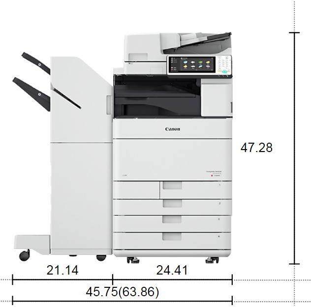 CANON ADVANCE C5560i ImageRUNNER WITH STAPLE FINISHER