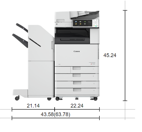 CANON ADVANCE C3525i ImageRUNNERwith Staple Finisher