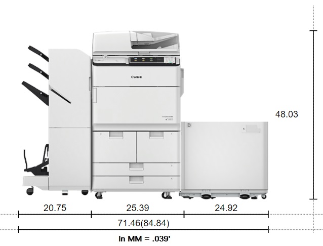 CANON ADVANCE 6555i ImageRUNNER [0295C002AA] 