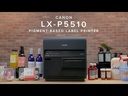 CANON LX-P5510 4" PIGMENT-BASED INKJET LABEL PRINTER (4975B002)