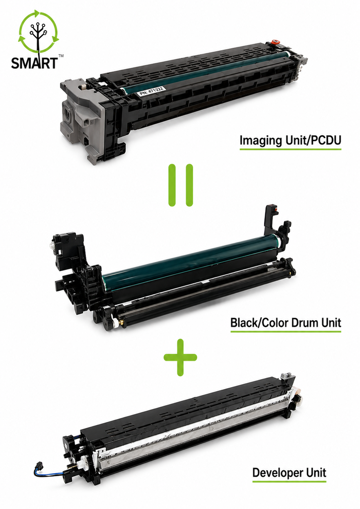 RICOH BLACK IMAGING UNIT/PCDU D0DM0124 (IM 370F/460F/460FTL) {SMART}