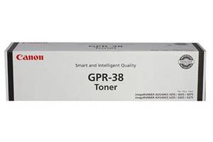 Canon Genuine 3766B003AA GPR-38 Black Toner (OEM)