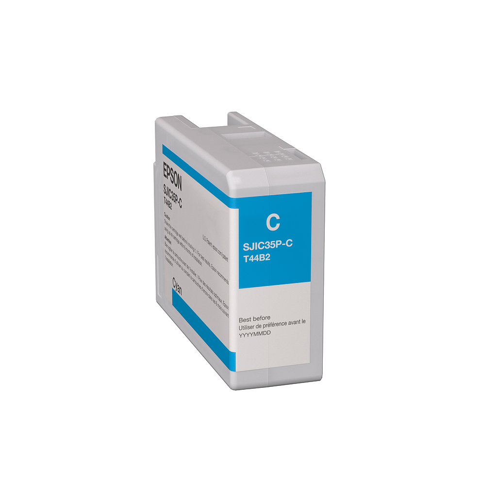 Epson ColorWorks C6000/C6500 Ink Cyan Cartridge C13T44B220 SJIC35P(C)