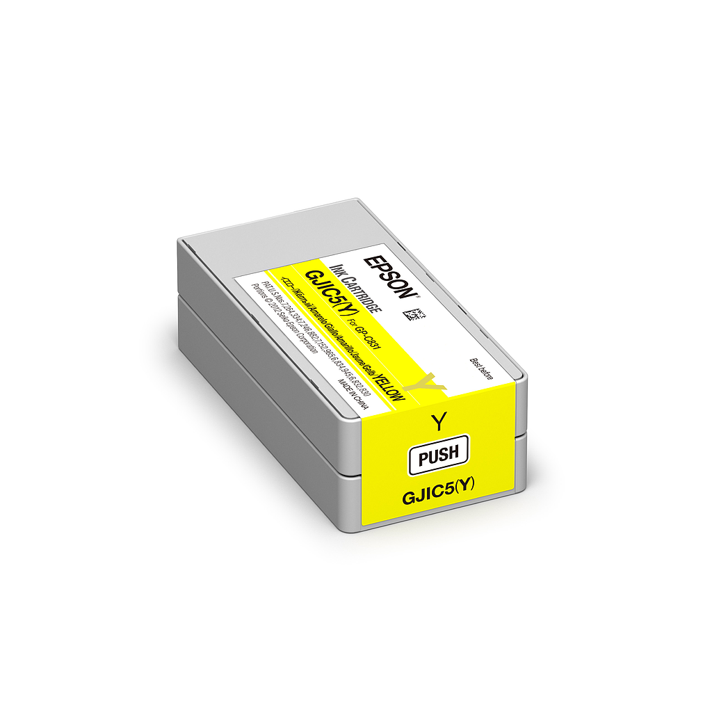 Epson ColorWorks 831 Ink Yellow Cartridge C13S020566 GJIC5(Y)