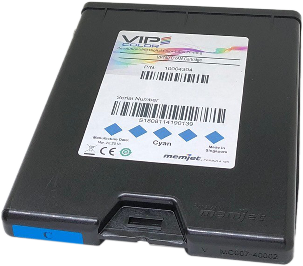 VIPColor VP-750-IS02A CYAN 250ML INK CARTRIDGE (VP660/VP750)