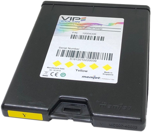 VIPColor VP-750-IS11A YELLOW 250ML INK CARTRIDGE (VP660/VP750)