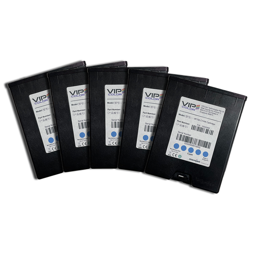 VIPColor VP-700-AS02A CYAN INK(C) 5 PACK CARTRIDGE (VP610/VP700)