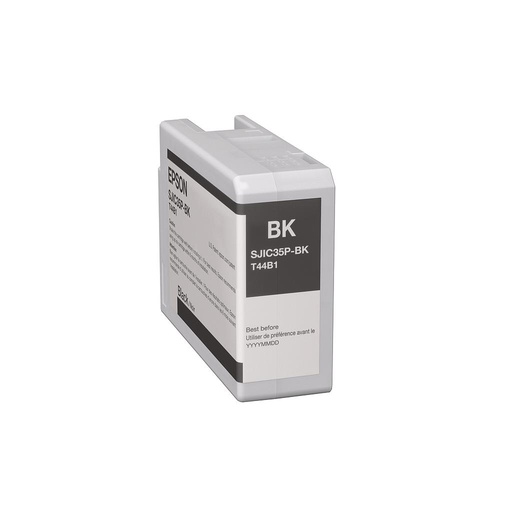 Epson ColorWorks C6000/C6500 GLOSS Black Ink Cartridge C13T44B120 SJIC35P(K)