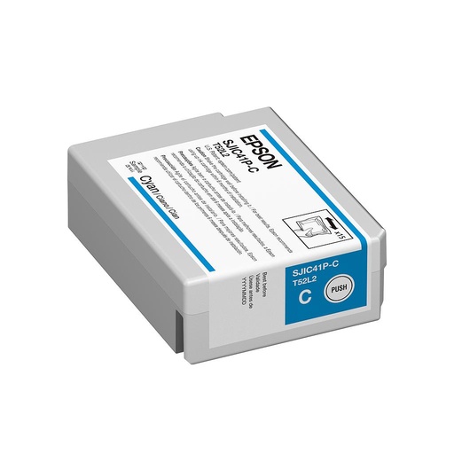 Epson ColorWorks C4000 Cyan Ink Cartridge C13T52L220 SJIC41P(C)