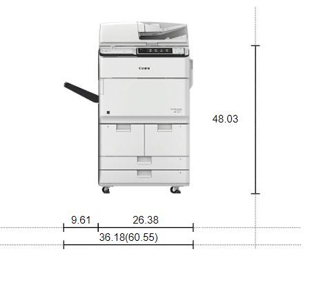 [CIRA8585i] Canon ADVANCE 8585i imageRUNNER [0198C006AA] (85 ppm) (COPY TRAY (CAPACITY UP TO 100 SHEETS), NO PAPER ACCESSORY)