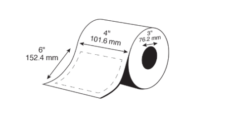 4" x 6"epson Premium Matte Labels (C6000/C7500 Series) (3"CORE/8"OD)