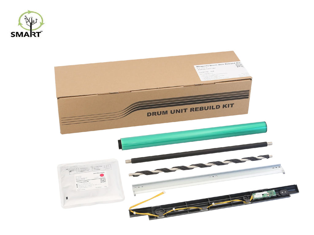 Konica Minolta A85Y0ED Magenta Drum Unit Rebuild Kit-SMART