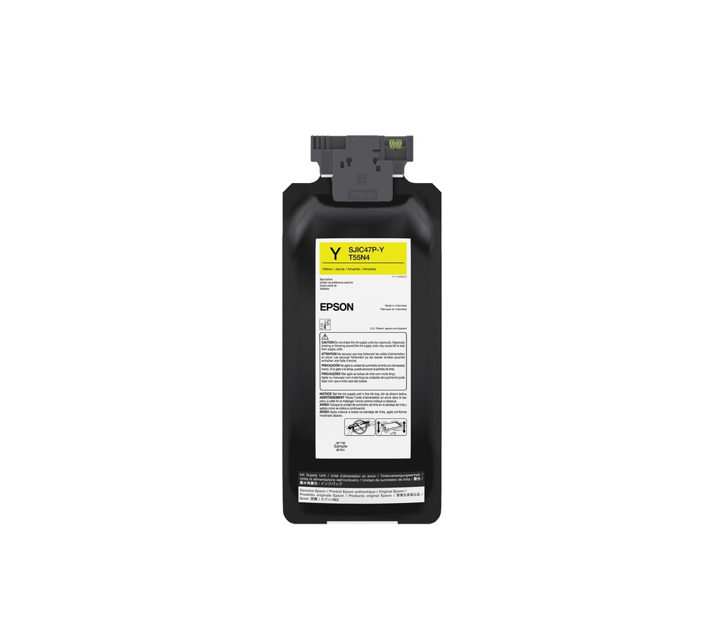 Epson ColorWorks C8000 Ink Yellow 480 ML(C13T55N420/SJIC47P(Y)/T55N4)