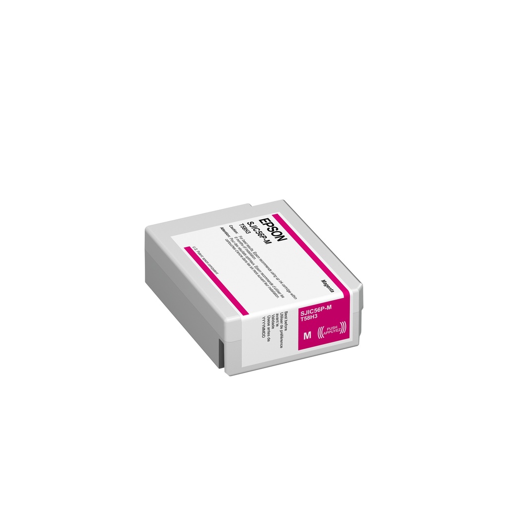 Epson ColorWorks D3800 MAGENTA Ink Cartridge C13T58H320 SJIC56P-M
