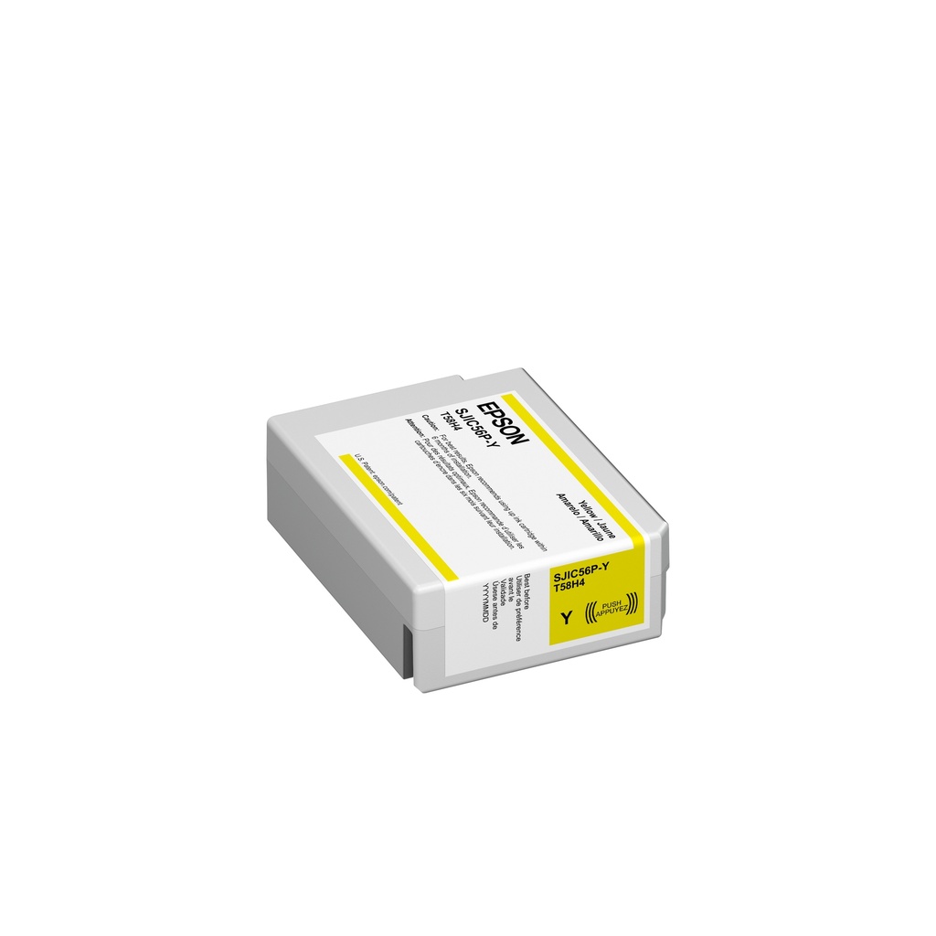 Epson ColorWorks D3800 Yellow Ink Cartridge C13T58H420 SJIC56P-Y