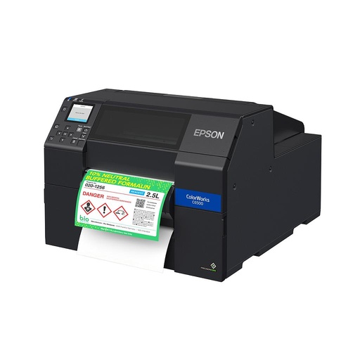 [C31CH77A9961] Epson ColorWorks C6500P {MATTE} (CW C6500P C31CH77A9961) 8" COLOR LABEL PRINTER PEELER